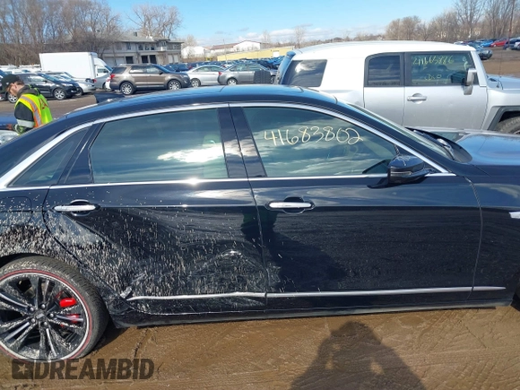 2017 Cadillac CT6 Platinum AWD z VIN 1G6KN5R64HU175275, wystawiony jako IAAI lot #41683802 z przebiegiem 75 604 mil mil oraz . Historia ofert i sprzedaży dostępna na DreamBid. Obrazek 13.