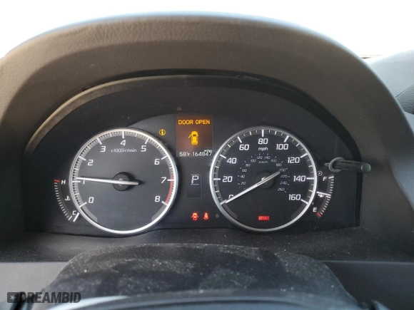2014 Acura RDX Tech Pkg with VIN 5J8TB4H53EL021253, listed as a Copart auction lot 47018455 with 164,847 mi miles and Salvage Title. Bid and sale history available at carsss.com. Image 9.