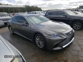 2018 Lexus LS with VIN JTHB51FF7J5006344, listed as a Copart auction lot 77817044 with 57,215 mi miles and Salvage Title. Bid and sale history available at carsss.com. Image 4.