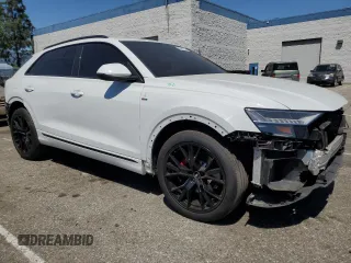 2021 Audi Q8 Premium Plus с VIN WA1EVAF10MD001560, выставлен на аукционе Copart как лот 56559745 с пробегом 68 038 миль миль и Списание • Salvage title. История ставок и продаж доступна на DreamBid. Изображение 4.