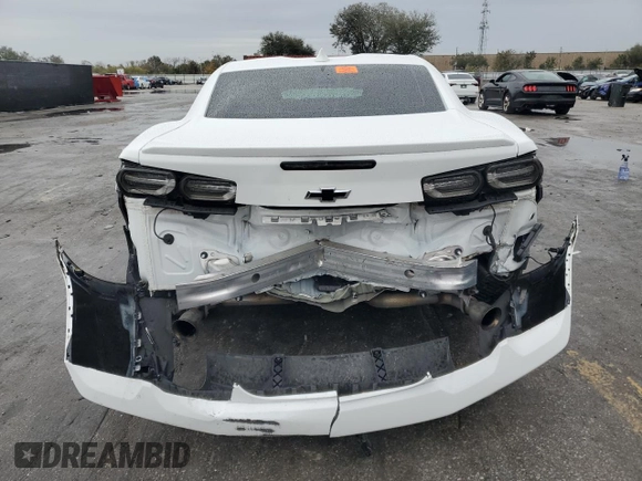 2022 Chevrolet Camaro 2LT with VIN 1G1FD1RSXN0124074, listed as a Copart auction lot 41914925 with 42,884 mi miles and Salvage Title. Bid and sale history available at carsss.com. Image 6.