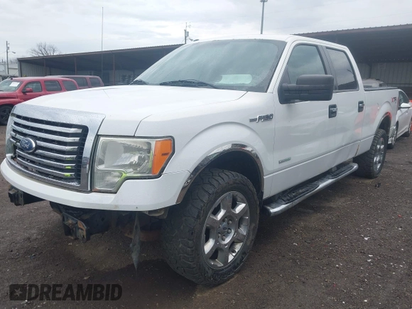 2011 Ford F-150 XLT with VIN 1FTFW1ET0BFC16366, listed as a IAAI auction lot 41902587 with 185,866 mi miles. Bid and sale history available at carsss.com. Image 2.