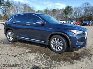 2019 Infiniti QX50 ESSENTIAL with VIN 3PCAJ5M17KF139712, listed as a Copart auction lot 46159245 with 47,803 mi miles and Salvage Title. Bid and sale history available at carsss.com. Image 4.