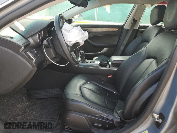 2008 Cadillac CTS RWD with VIN 1G6DF577880146676, listed as a Copart auction lot 53386615 with 172,648 mi miles and Salvage title. Bid and sale history available at DreamBid. Image 7.