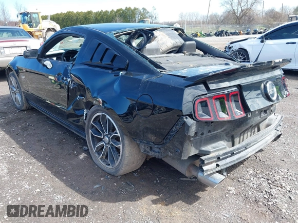 2014 Ford Mustang GT with VIN 1ZVBP8CF3E5201000, listed as a IAAI auction lot 41957394 with 73,473 mi miles and . Bid and sale history available at DreamBid. Image 3.