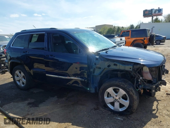 2013 Jeep Grand Cherokee Laredo with VIN 1C4RJEAG9DC621061, listed as a IAAI auction lot 41846537 with 107,264 mi miles. Bid and sale history available at carsss.com. Image 14.