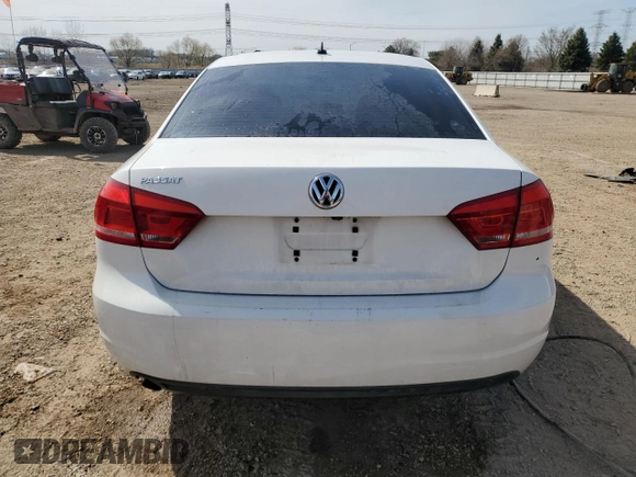 2014 Volkswagen Passat S с VIN 1VWAP7A37EC006897, выставлен на аукционе Copart как лот 53035155 с пробегом 176 129 миль миль и Списание • Salvage title. История ставок и продаж доступна на DreamBid. Изображение 6.