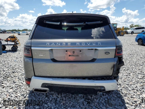 2019 Land Rover Range Rover Sport HSE with VIN SALWR2RV5KA850075, listed as a Copart auction lot 62634175 with 45,206 mi miles and Salvage title. Bid and sale history available at DreamBid. Image 6.