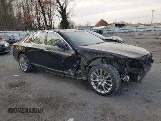 2017 Cadillac CT6 Premium Luxury AWD with VIN 1G6KF5RS1HU148075, listed as a Copart auction lot 83025904 with 82,872 mi miles and Salvage title. Bid and sale history available at DreamBid. Image 4.