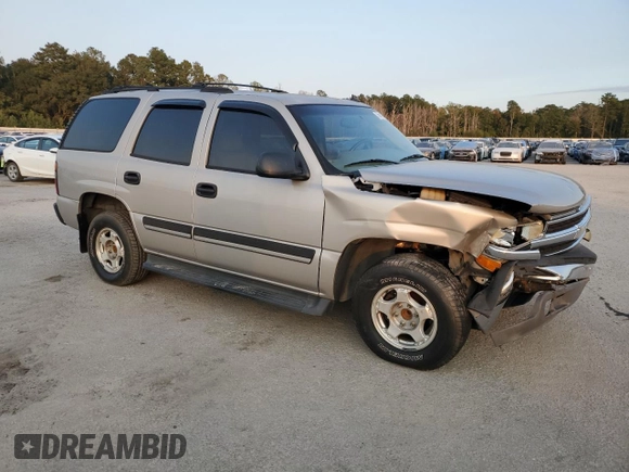 2005 Chevrolet Tahoe LS with VIN 1GNEC13TX5J203057, listed as a Copart auction lot 75601884 with 235,748 mi miles and Salvage Title. Bid and sale history available at carsss.com. Image 4.