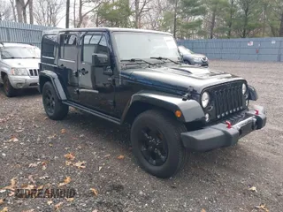 2015 Jeep Wrangler Unlimited Sahara with VIN 1C4HJWEG0FL661723, listed as a IAAI auction lot 41998393 with 89,077 mi miles. Bid and sale history available at carsss.com. Image 1.