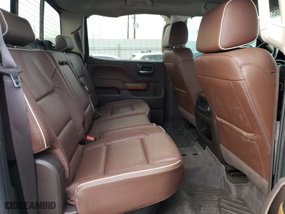 2017 Chevrolet Silverado 1500 High Country with VIN 3GCUKTECXHG377720, listed as a Copart auction lot 41595795 with 77,037 mi miles and Salvage Title. Bid and sale history available at carsss.com. Image 10.