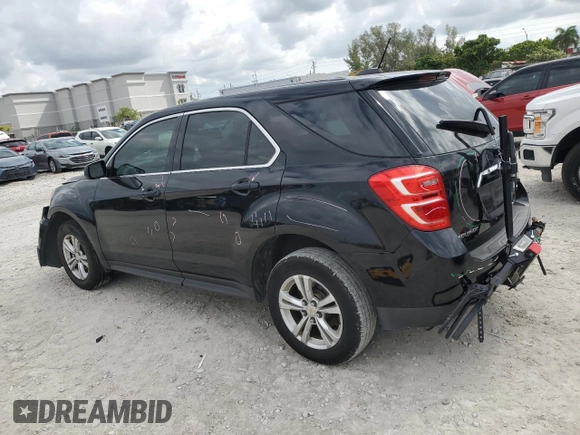 2017 Chevrolet Equinox LS with VIN 2GNALBEK7H1539983, listed as a Copart auction lot 52690295 with 158,235 mi miles and Salvage Title. Bid and sale history available at carsss.com. Image 2.