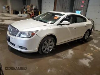 2012 Buick LaCrosse Premium 1 with VIN 1G4GE5E33CF232752, listed as a Copart auction lot 73138504 with 90,891 mi miles and Salvage title. Bid and sale history available at DreamBid. Image 1.