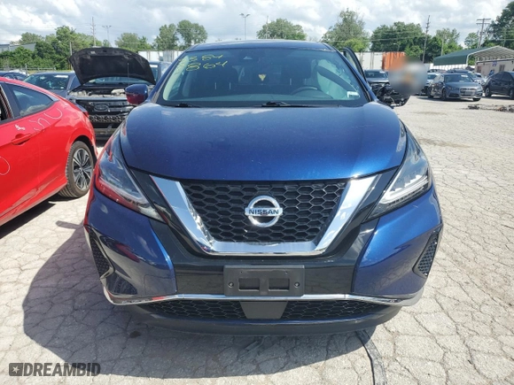 2020 Nissan Murano S with VIN 5N1AZ2AJ0LN122633, listed as a Copart auction lot 53847864 with 62,707 mi miles and Salvage Title. Bid and sale history available at carsss.com. Image 5.
