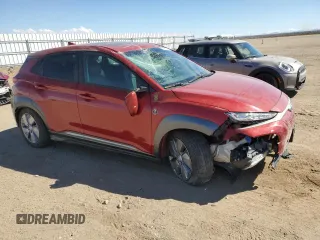2021 Hyundai Kona Limited z VIN KM8K33AGXMU123814, wystawiony jako Copart lot #72368224 z przebiegiem Nie podano mil oraz Szkoda całkowita • Salvage title. Historia ofert i sprzedaży dostępna na DreamBid. Obrazek 4.