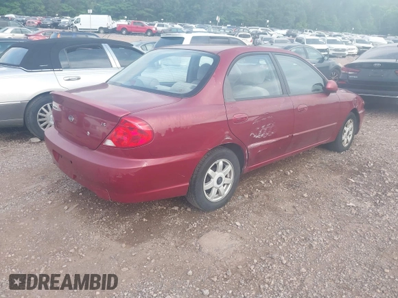 2003 Kia Spectra z VIN KNAFB121X35293054, wystawiony jako IAAI lot #42274932 z przebiegiem 108 978 mil mil oraz . Historia ofert i sprzedaży dostępna na DreamBid. Obrazek 4.