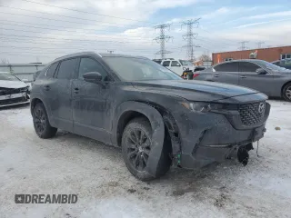 2024 Mazda CX-50 S Preferred with VIN 7MMVABBM8RN161940, listed as a Copart auction lot 45806975 with 38,997 mi miles and Salvage Title. Bid and sale history available at DreamBid. Image 4.