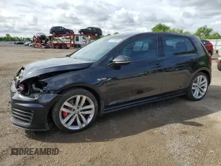 2015 Volkswagen Golf GTI Autobahn w/Performance Pkg with VIN 3VW447AUXFM097985, listed as a Copart auction lot 56758804 with 187,493 mi miles. Bid and sale history available at carsss.com. Image 1.