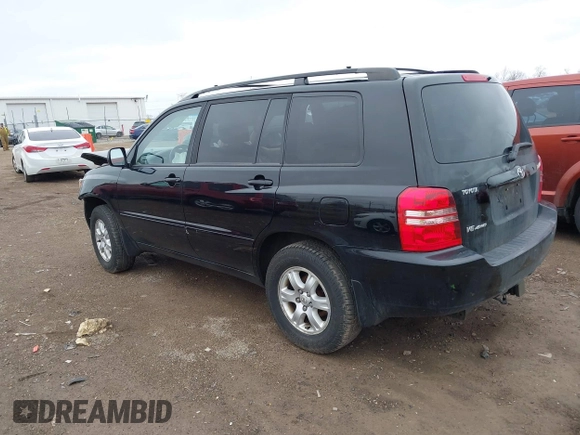 2001 Toyota Highlander z VIN JTEHF21A410030670, wystawiony jako IAAI lot #41916535 z przebiegiem 248 020 mil mil oraz . Historia ofert i sprzedaży dostępna na DreamBid. Obrazek 3.