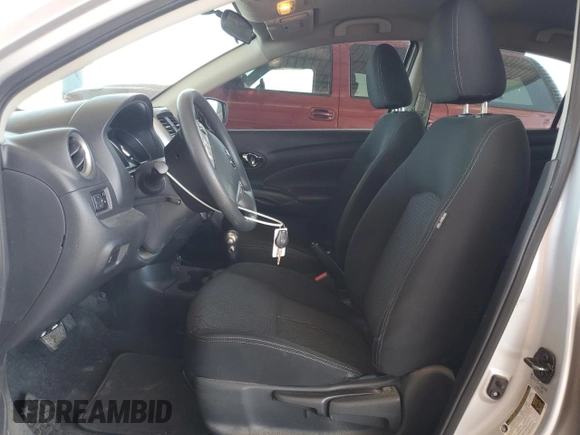 2019 Nissan Versa SV with VIN 3N1CN7AP5KL879944, listed as a Copart auction lot 59778315 with 125,212 mi miles and Salvage title. Bid and sale history available at DreamBid. Image 7.
