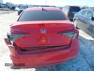 2024 Honda Civic Sport z VIN 2HGFE2F59RH554562, wystawiony jako IAAI lot #41647258 z przebiegiem 12 798 mil mil oraz . Historia ofert i sprzedaży dostępna na DreamBid. Obrazek 16.
