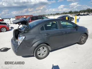2013 Chevrolet Sonic LT with VIN 1G1JC5SHXD4198167, listed as a Copart auction lot 44758085 with 103,449 mi miles and Salvage Title. Bid and sale history available at DreamBid. Image 3.