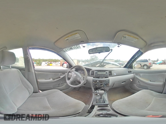 2006 Toyota Corolla CE с VIN JTDBR32EX60092297, выставлен на аукционе Copart как лот 51299545 с пробегом Не указан миль и Списание • Salvage title. История ставок и продаж доступна на DreamBid. Изображение 13.