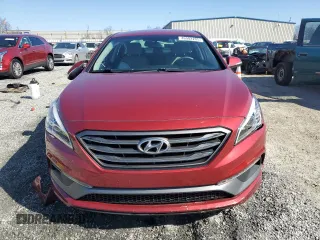 2016 Hyundai Sonata Sport with VIN 5NPE34AF8GH273594, listed as a Copart auction lot 46502205 with 32,719 mi miles and Salvage Title. Bid and sale history available at DreamBid. Image 5.