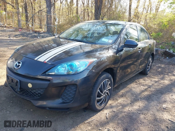2013 Mazda Mazda3 i Sport with VIN JM1BL1UP9D1827153, listed as a IAAI auction lot 42115626 with 124,014 mi miles. Bid and sale history available at carsss.com. Image 2.