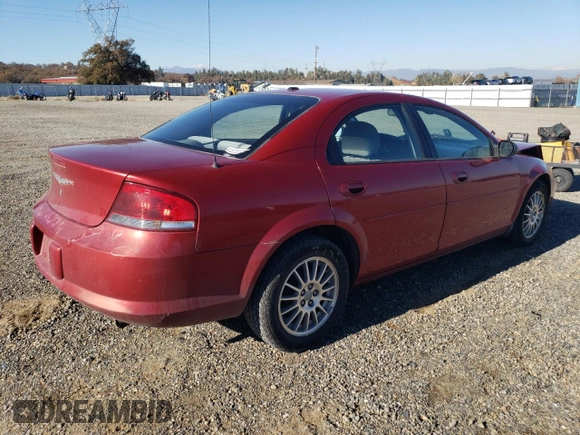 2006 Chrysler Sebring with VIN 1C3EL46X66N273260, listed as a Copart auction lot 83494624 with 222,568 mi miles and Salvage Title. Bid and sale history available at DreamBid. Image 3.
