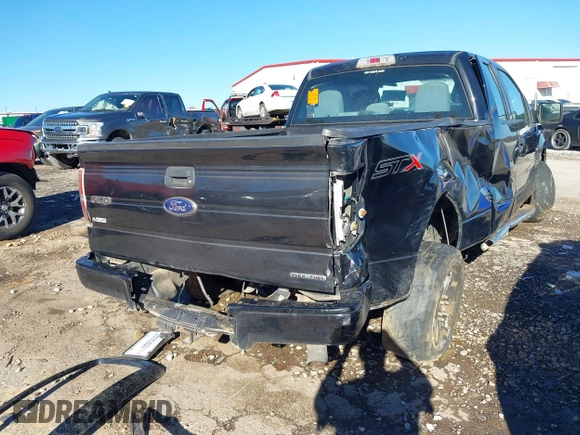 2014 Ford F-150 XL with VIN 1FTFX1CF0EFD04042, listed as a IAAI auction lot 40848373 with 164,631 mi miles. Bid and sale history available at carsss.com. Image 4.