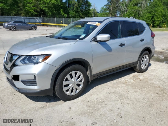 2017 Nissan Rogue S with VIN 5N1AT2MT9HC871044, listed as a Copart auction lot 51805885 with 130,191 mi miles and Salvage Title. Bid and sale history available at carsss.com. Image 1.