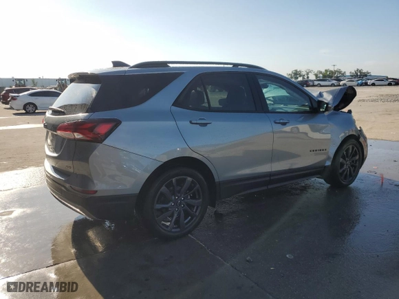 2023 Chevrolet Equinox RS with VIN 3GNAXMEG8PS130521, listed as a Copart auction lot 51066565 with 31,191 mi miles and Salvage Title. Bid and sale history available at carsss.com. Image 3.