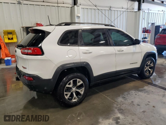 2017 Jeep Cherokee Trailhawk L Plus with VIN 1C4PJMBS7HD225005, listed as a Copart auction lot 57022795 with 171,655 mi miles and Clean title. Bid and sale history available at DreamBid. Image 3.