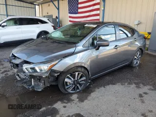2021 Nissan Versa SV with VIN 3N1CN8EV5ML853961, listed as a Copart auction lot 57070045 with 82,245 mi miles and Clean title. Bid and sale history available at DreamBid. Image 1.
