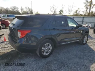 2024 Ford Explorer XLT with VIN 1FMSK7DH0RGA34287, listed as a Copart auction lot 46893315 with 7,131 mi miles and Salvage Title. Bid and sale history available at carsss.com. Image 3.
