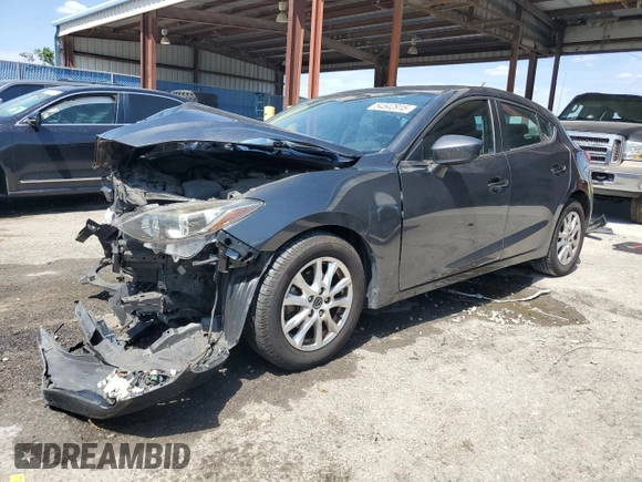 2016 Mazda 3 i Touring with VIN 3MZBM1L73GM266449, listed as a Copart auction lot 54542915 with 80,914 mi miles and Salvage Title. Bid and sale history available at DreamBid. Image 1.