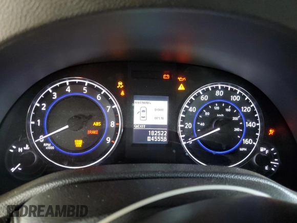 2013 Infiniti G37 Journey with VIN JN1CV6AP1DM301973, listed as a Copart auction lot 53088845 with 182,522 mi miles and Salvage Title. Bid and sale history available at DreamBid. Image 9.