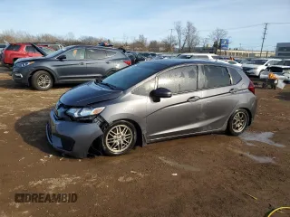 2017 Honda Fit LX with VIN 3HGGK5G51HM700577, listed as a Copart auction lot 48713335 with 197,728 mi miles and Salvage Title. Bid and sale history available at DreamBid. Image 1.
