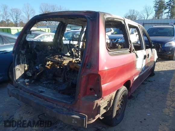 2005 Kia Sedona LX with VIN KNDUP132156730729, listed as a IAAI auction lot 41327725 with 1 mi miles. Bid and sale history available at carsss.com. Image 3.