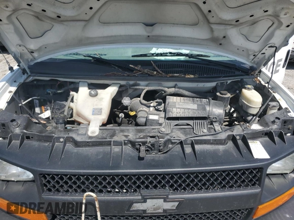 2017 Chevrolet Express Cargo with VIN 1GCWGAFF9H1342804, listed as a Copart auction lot 65821995 with 199,140 mi miles and Salvage title. Bid and sale history available at DreamBid. Image 24.