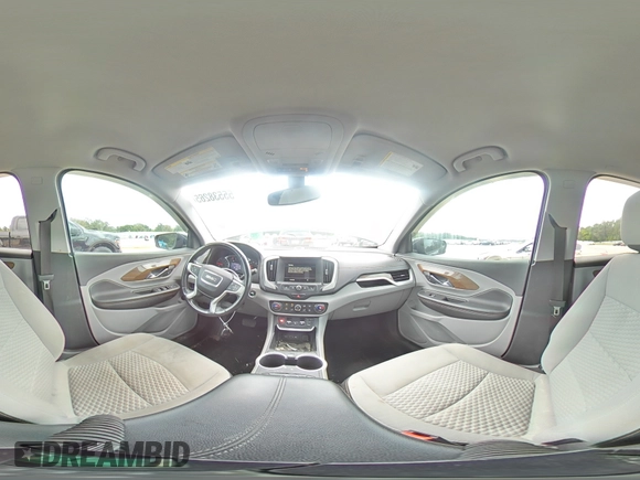 2019 GMC Terrain SLE with VIN 3GKALMEV3KL196212, listed as a Copart auction lot 55538265 with 120,543 mi miles and Salvage title. Bid and sale history available at DreamBid. Image 16.