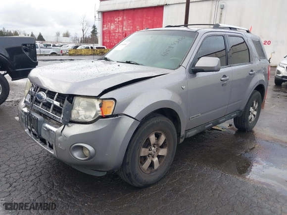 2008 Ford Escape Limited with VIN 1FMCU04178KD00117, listed as a IAAI auction lot 41594300 with 252,882 mi miles. Bid and sale history available at carsss.com. Image 17.