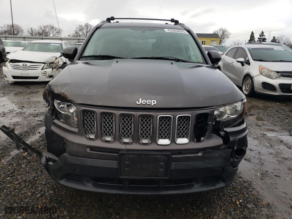 2016 Jeep Compass High Altitude Edition with VIN 1C4NJCEA2GD769737, listed as a Copart auction lot 43363035 with 150,425 mi miles and Salvage Title. Bid and sale history available at carsss.com. Image 5.