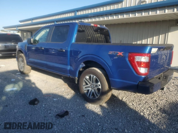 2023 Ford F-150 XL with VIN 1FTEW1EP4PKE26482, listed as a Copart auction lot 74898634 with 0 mi miles and Salvage Title. Bid and sale history available at carsss.com. Image 2.