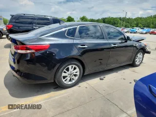 2017 Kia Optima LX with VIN KNAGT4L36H5153836, listed as a Copart auction lot 61222375 with 80,828 mi miles and Salvage title. Bid and sale history available at DreamBid. Image 3.