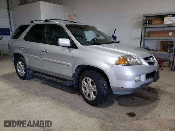 2006 Acura MDX Touring w/Navi with VIN 2HNYD18856H541230, listed as a Copart auction lot 45393405 with 177,132 mi miles and Salvage Title. Bid and sale history available at carsss.com. Image 4.