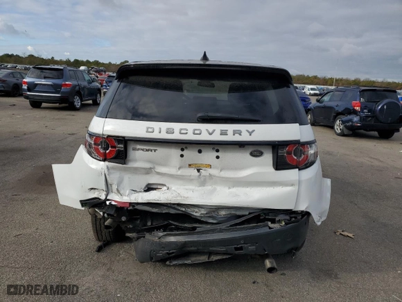 2019 Land Rover Discovery Sport SE with VIN SALCP2FX7KH790371, listed as a Copart auction lot 82666904 with 0 mi miles and Salvage Title. Bid and sale history available at carsss.com. Image 6.