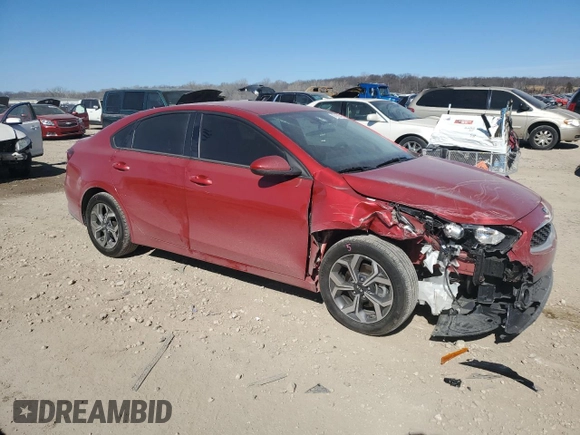 2020 Kia Forte LXS with VIN 3KPF24AD7LE154004, listed as a Copart auction lot 47101475 with 83,060 mi miles and Salvage Title. Bid and sale history available at carsss.com. Image 4.